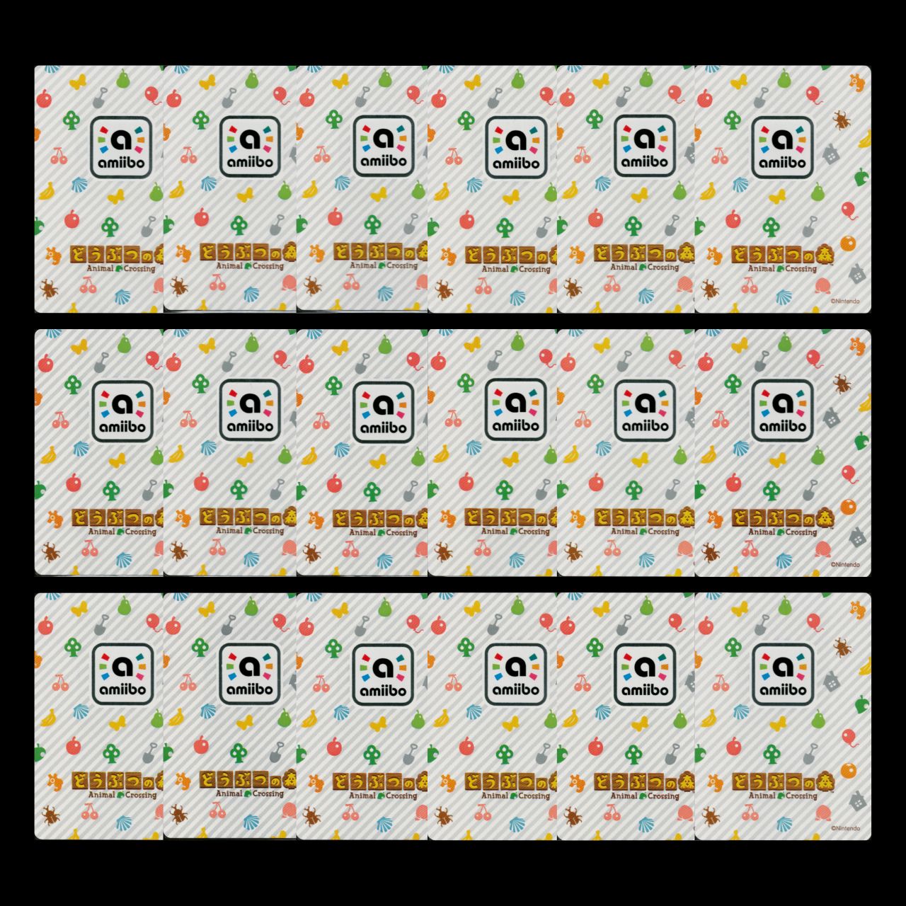 どうぶつの森 amiiboカード 第3弾 バラエティセットA 18枚（被りなし