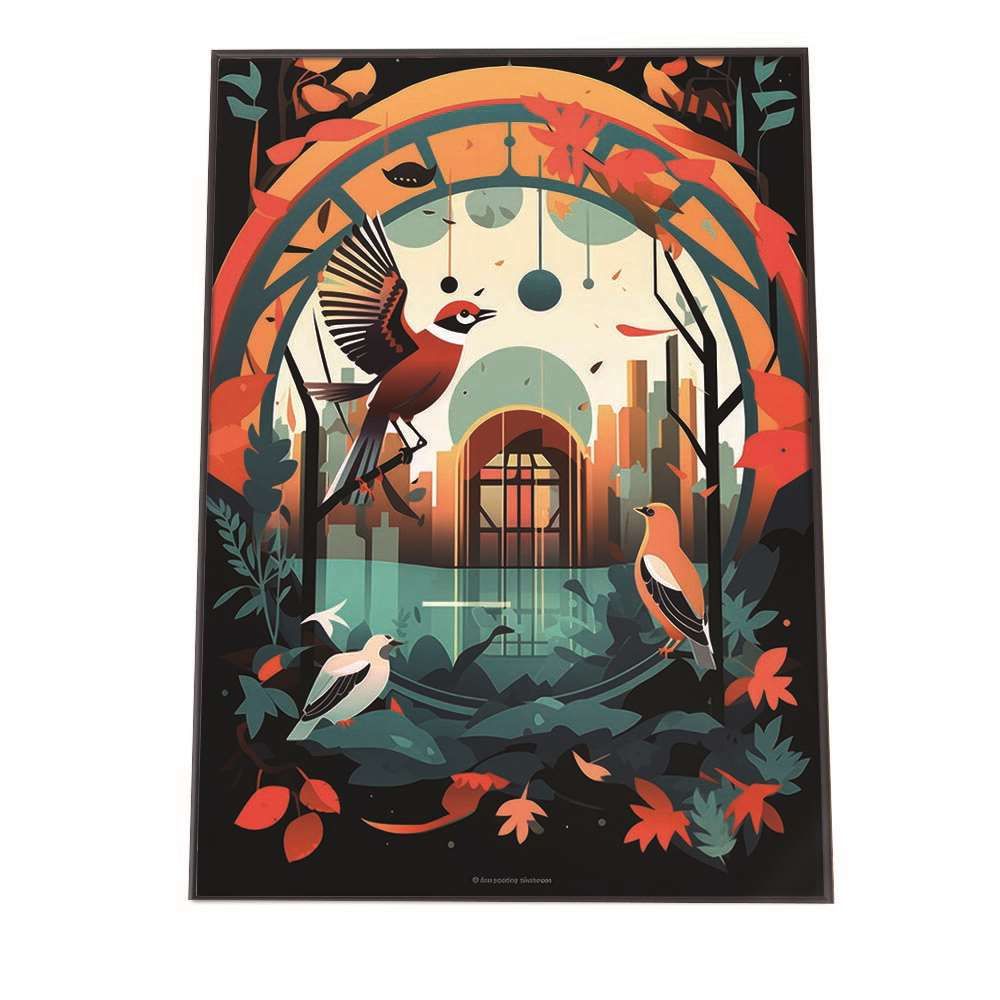 A1サイズ（約59x84cm）】【lh-poster-1343】【フレーム付き】北欧