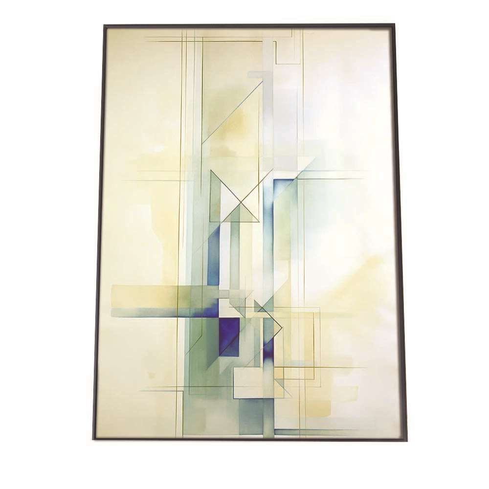 A1サイズ（約59x84cm）】【lh-poster-1347】【フレーム付き】幾何学