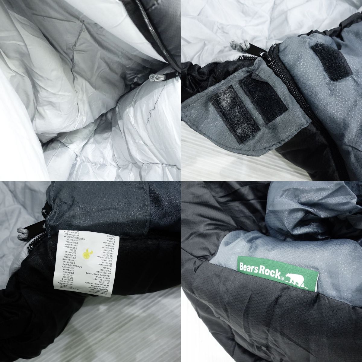  Bears Rock ベアーズロック 封筒型寝袋 30℃ FX 503 W シュラフ アウトドア寝具 アウトドア