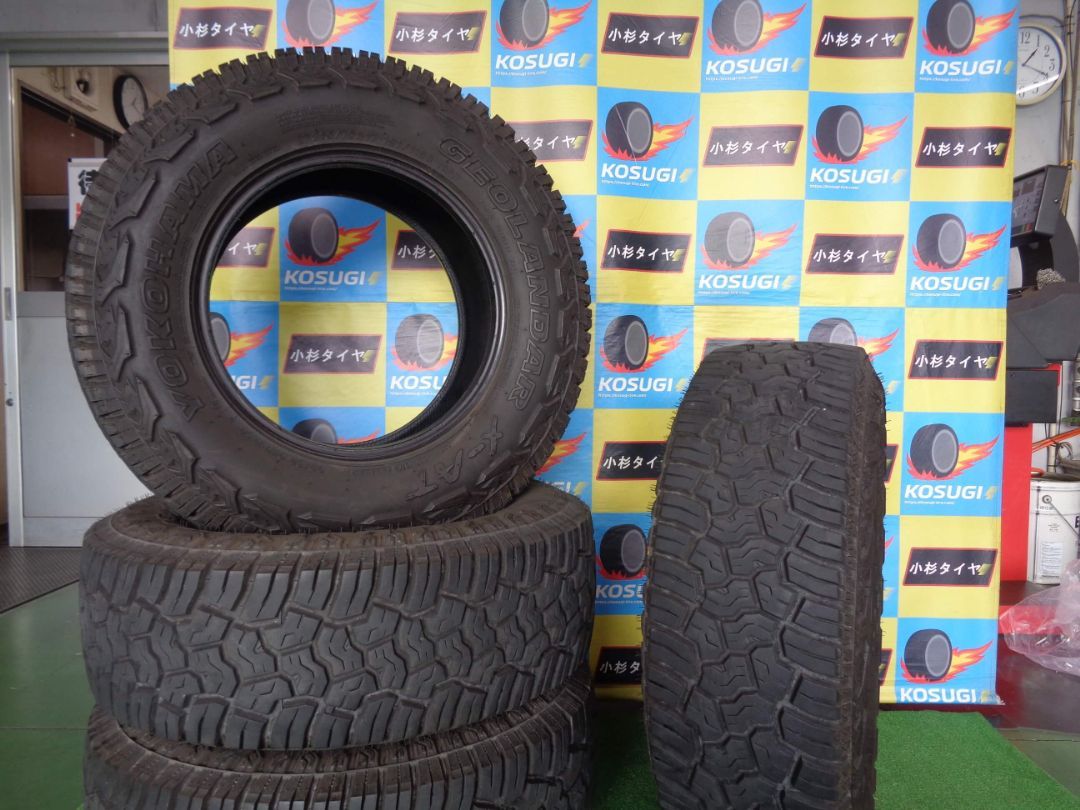 265 70 R 17 ヨコハマ ジオランダー X AT G 016 タイヤ 4本 プラド ハイラックス FJクルーザー 神奈川県