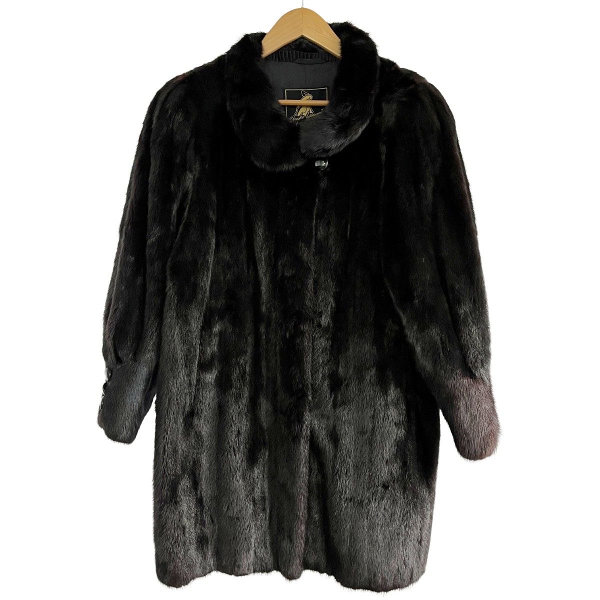 ◆◆EMBA 毛皮 ミンクコート 11号 JUNKO YAMAMOTO ブラウン