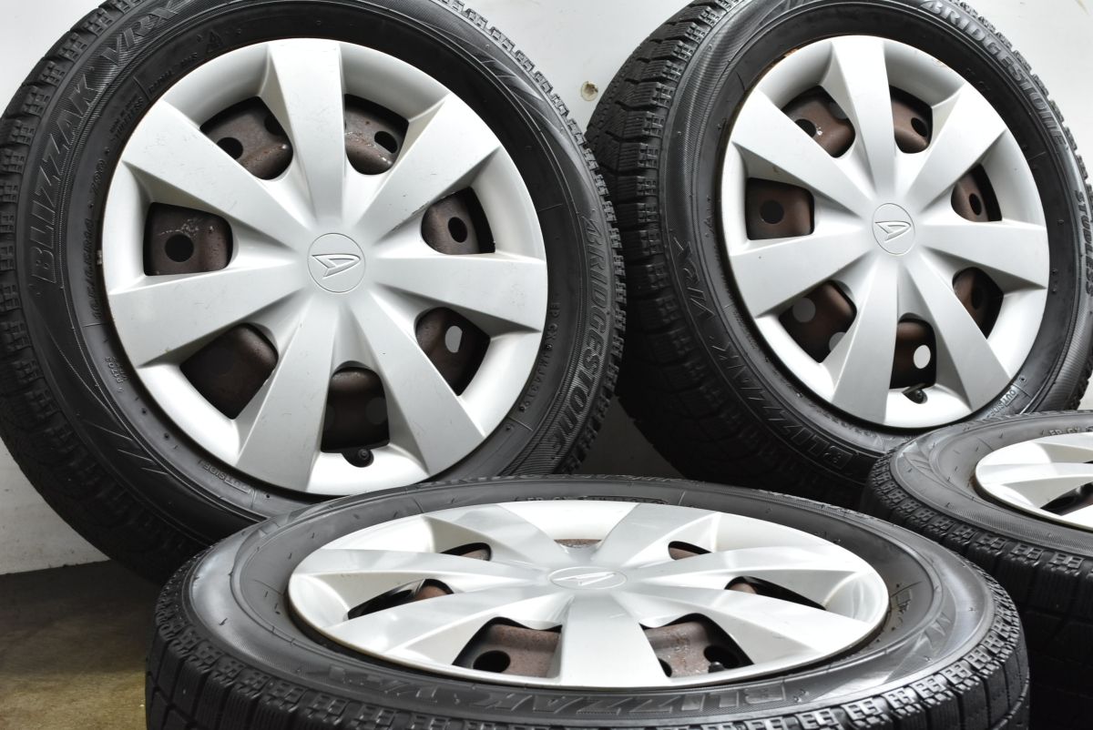 大 ダイハツ 14 in 4 5 J 45 PCD 100 ブリヂストン ブリザック VRX 165 65 R トール アトレーワゴン シャレード ストーリア