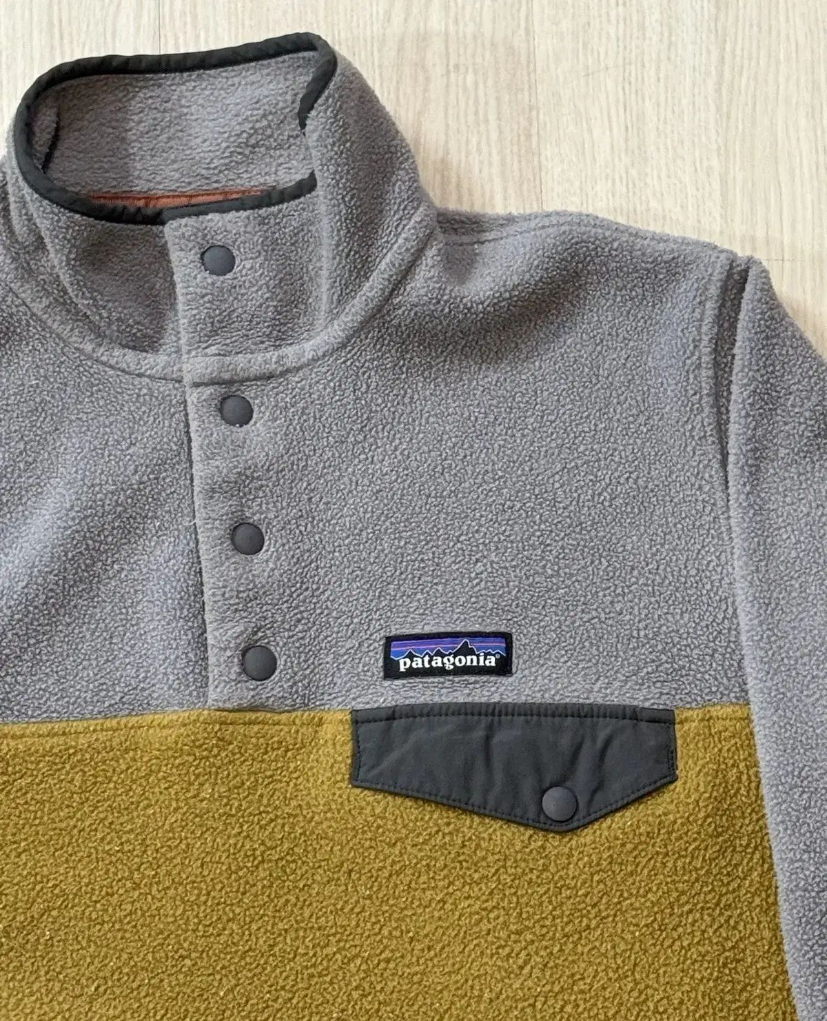 10 s パタゴニア Synchilla シンチラ スナップ-T グレー|カーキ|ブラック