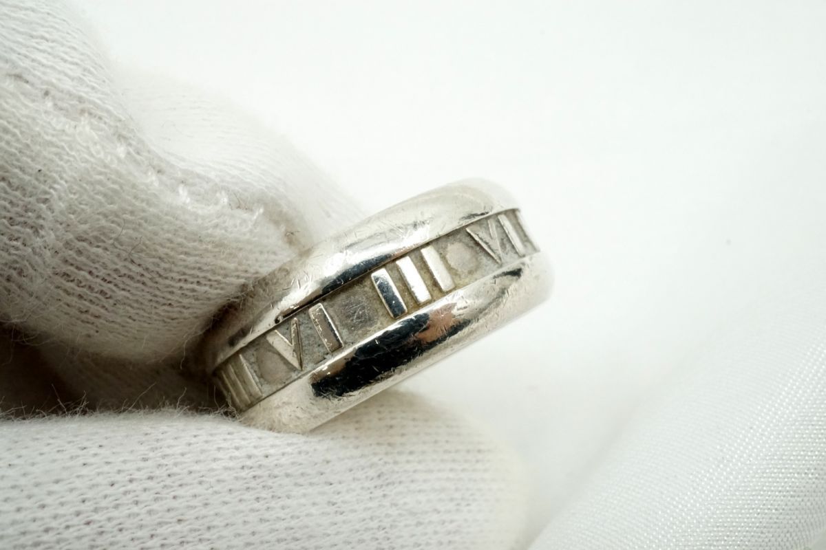 ティファニー アトラス リング メンズ 約21号 指輪 SV925 銀 シルバー