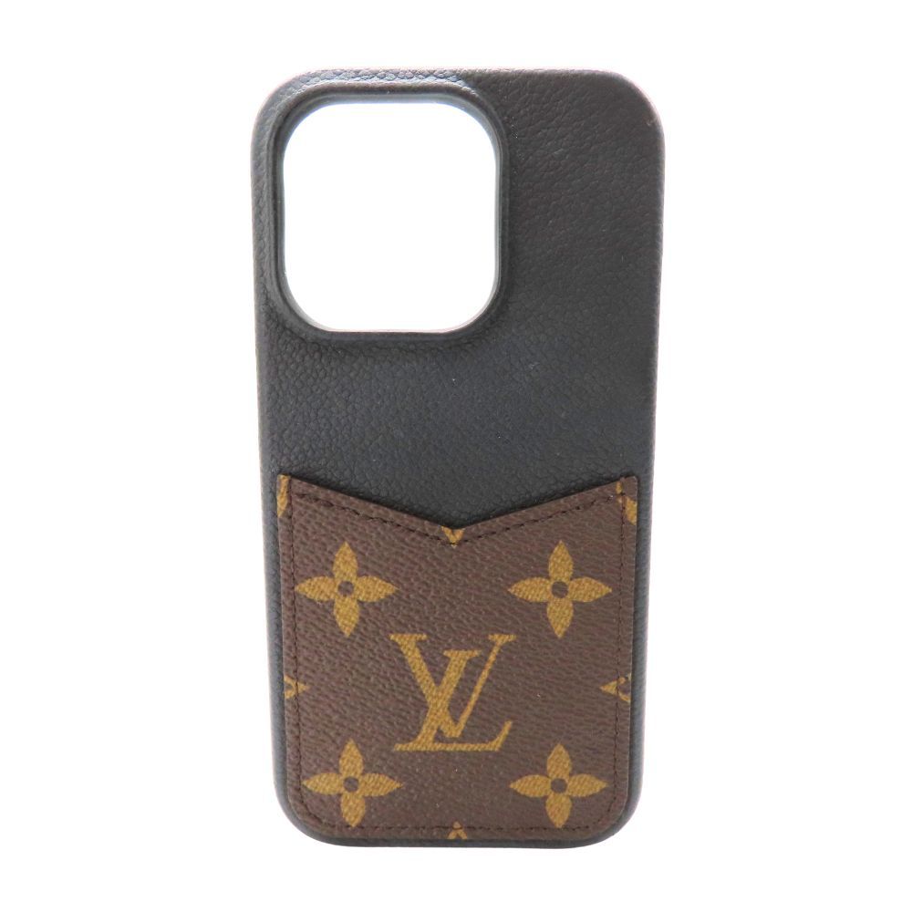 Louis Vuitton ルイヴィトン M 82887 モノグラム IPHONE バンパー 15 PRO スマホケース カバー アイフォンケース モノグラムキャンバス ブラウン メンズ レディース 無料ギフトラッピング承ります