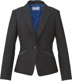 定価22 374円 税込 13号 ブラックジャケット 着痩せジャケット A 9-EAJ 581 オフィス OL オフィスユニフォーム