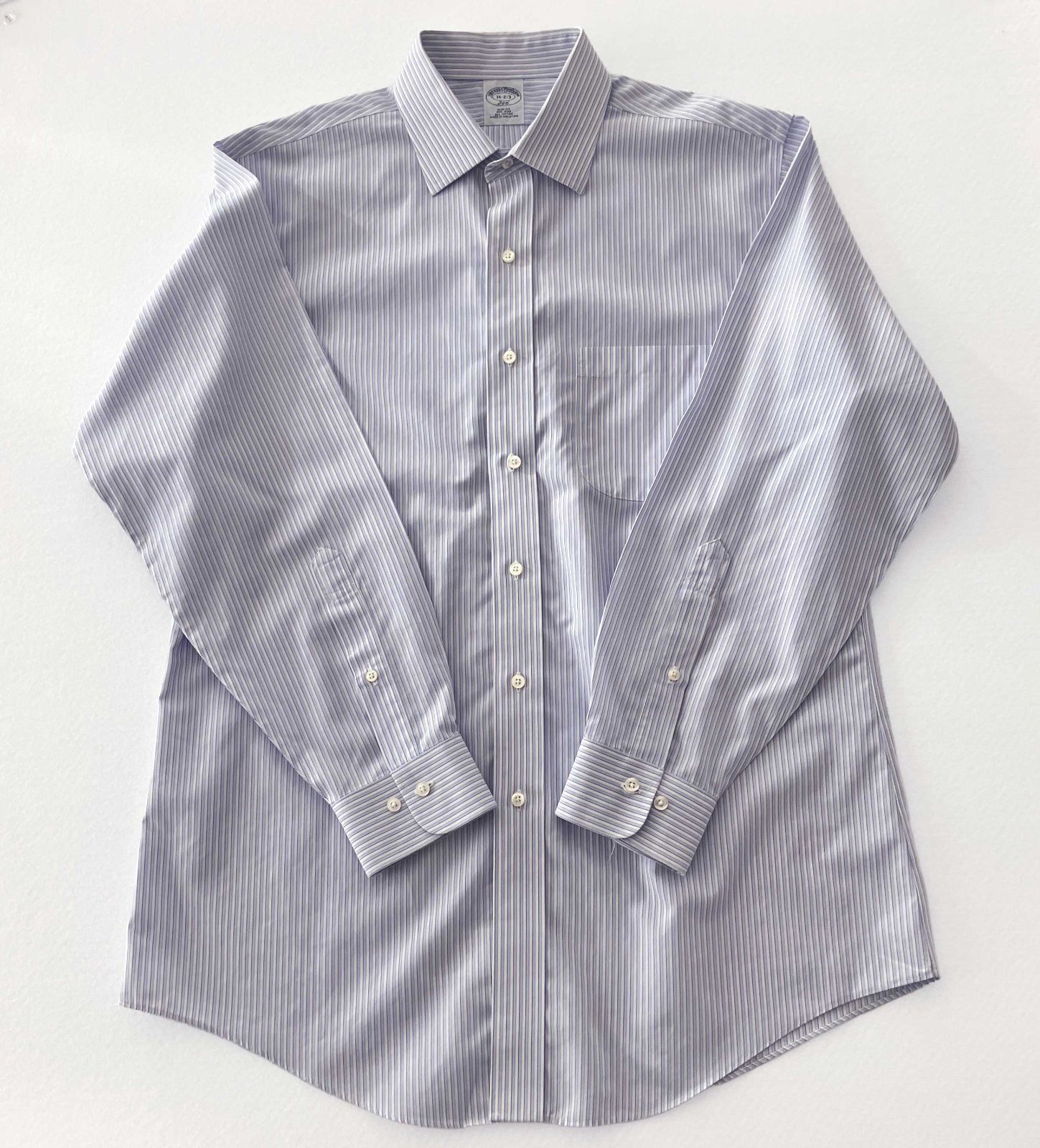 16-32/33】Brooks Brothers 346 ワイドカラーシャツ / Slim Fit