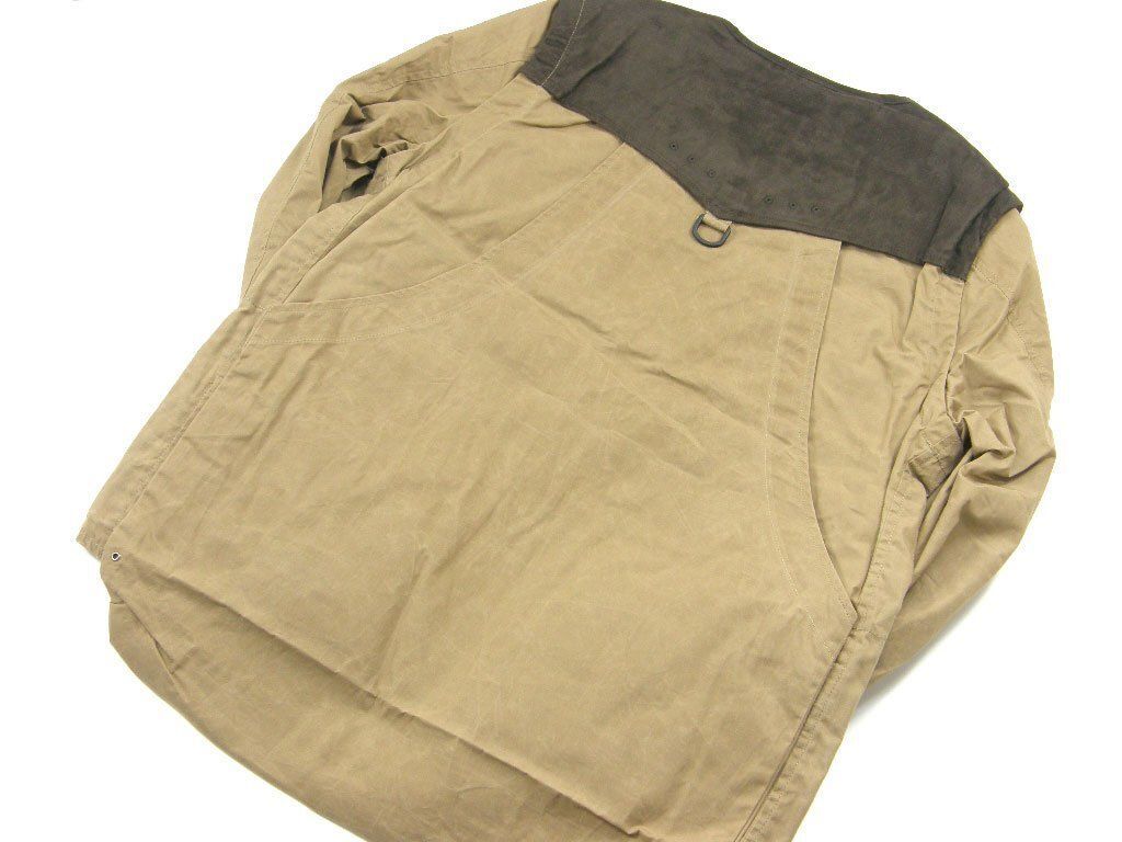  Foxfire フォックスファイヤー ベストにもなる ユーティリティ ジャケット ベスト 2 WAY ノーカラー 通気 防風 フィッシング フライ ワックスクロス チョークマーク アルフラックスクロス ｜ オールシーズン フィッシングジャケット ウェア