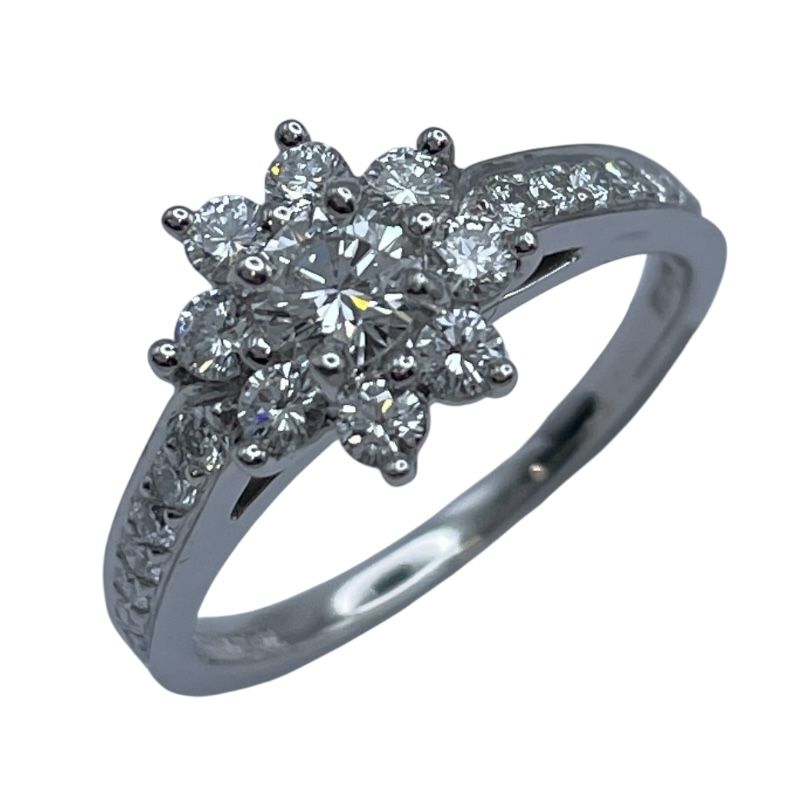 ティファニー TIFFANY＆CO フローラリング プラチナ Pt 950 ジュエリー