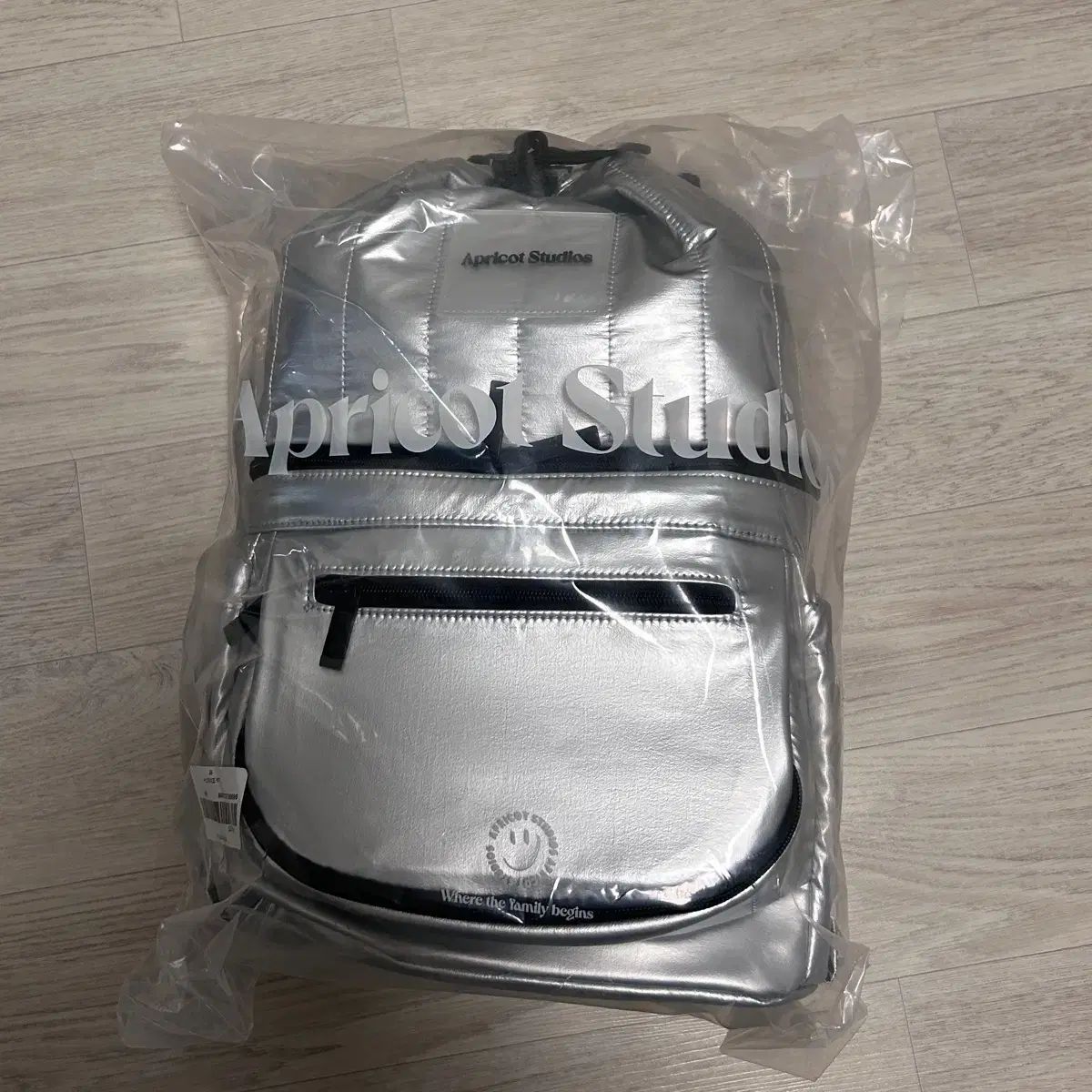 アプ​​リコットスタジオ キャスターネット バックパック シルバー リニューアルバージョン