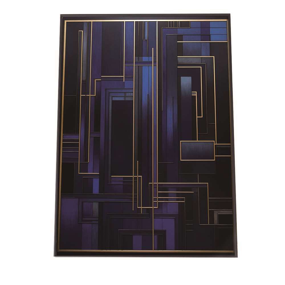 B1サイズ（約73x103cm）】【lh-poster-1418】【フレーム付き】幾何学