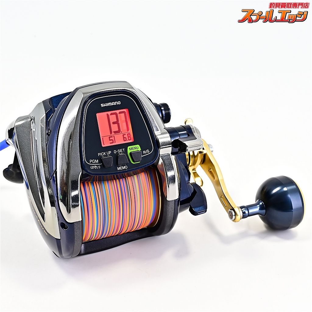 【シマノ】 14ビーストマスター 6000 使用距離60.6km 使用358時間