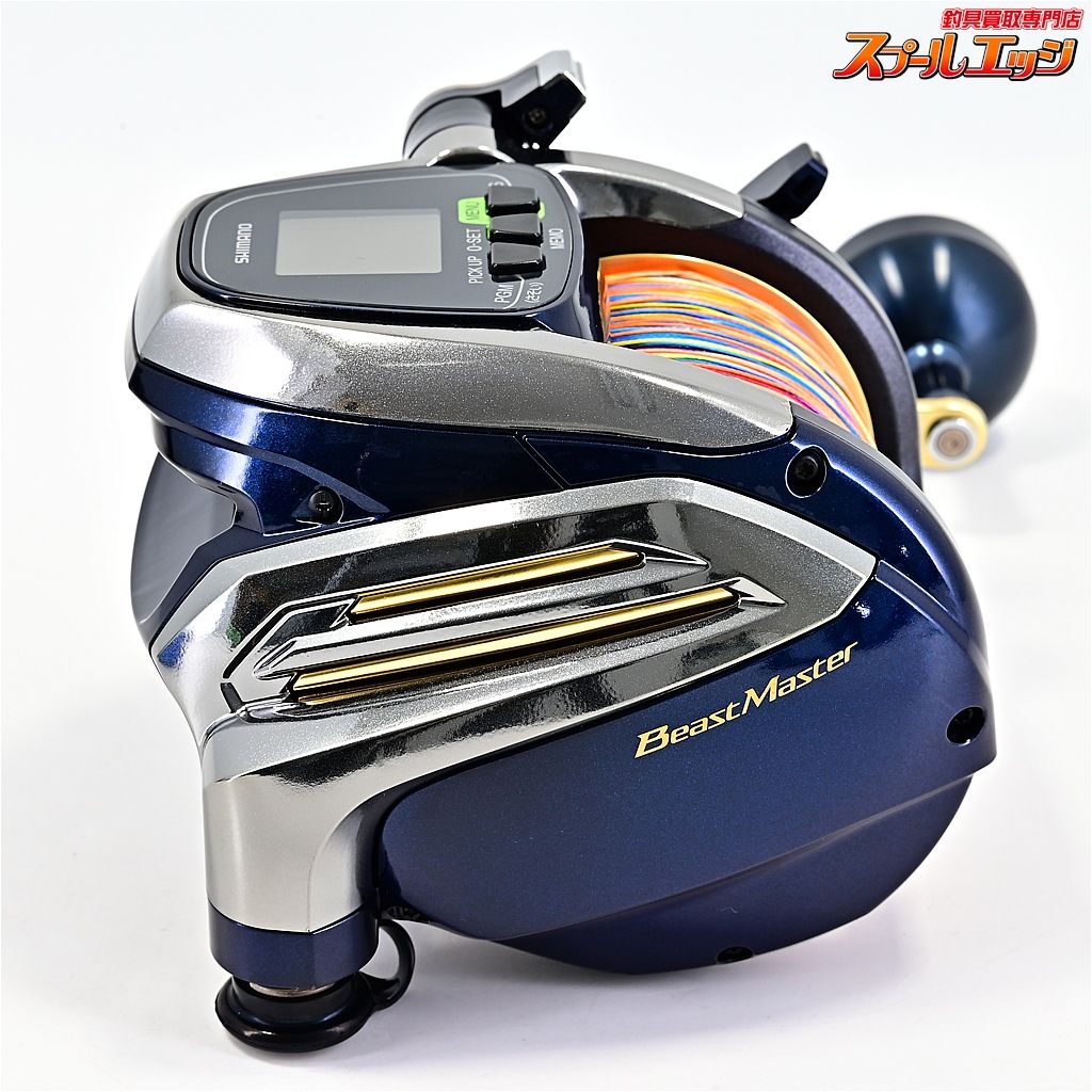 【シマノ】 14ビーストマスター 6000 使用距離60.6km 使用358時間
