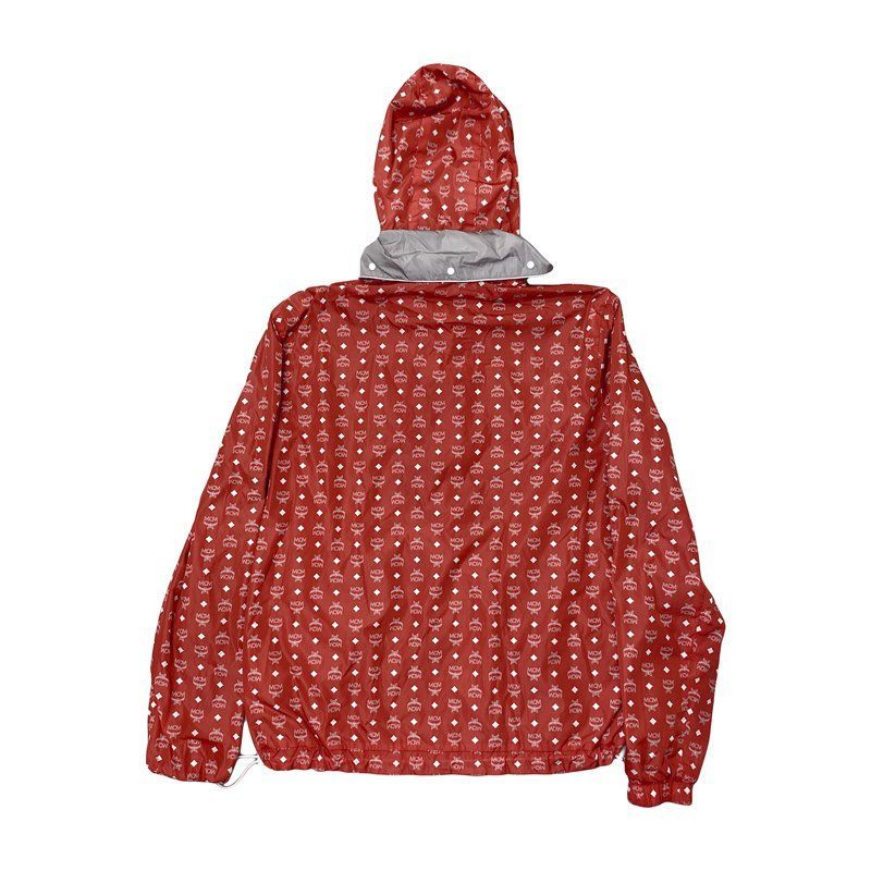 中古AB　MCMエムシーエム ナイロンブルゾン　リバーシブル　レッド　辻屋質店A3555