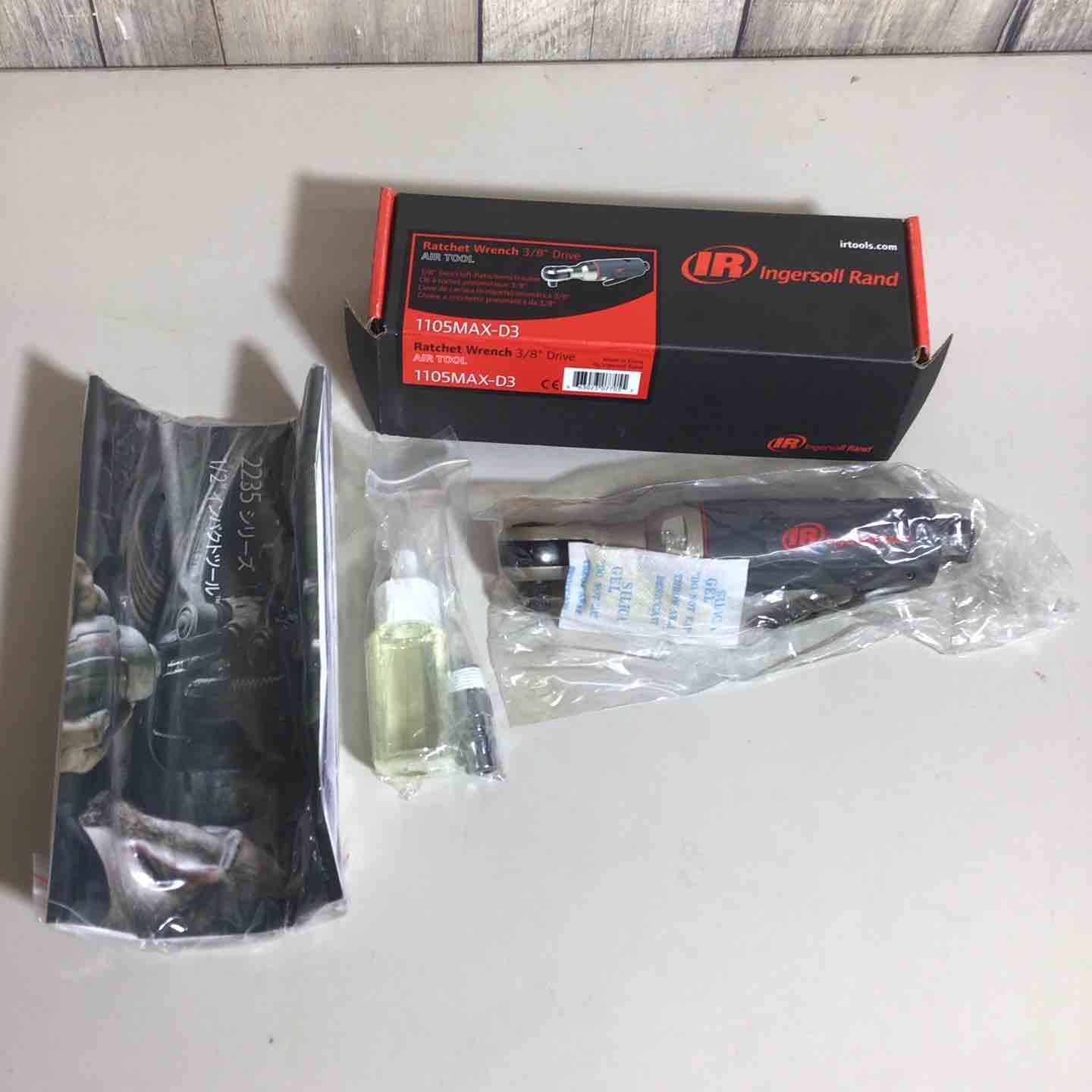 ♥品 シリ不明 ingersoll rand インガソールランド エアーラチェットレンチ 1105 MAX-D 3
