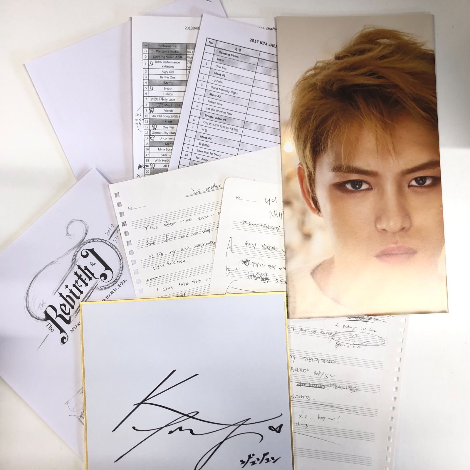 N]Love & Rebirth by Kim Jae joong キム・ジェジュン トレジャーブック