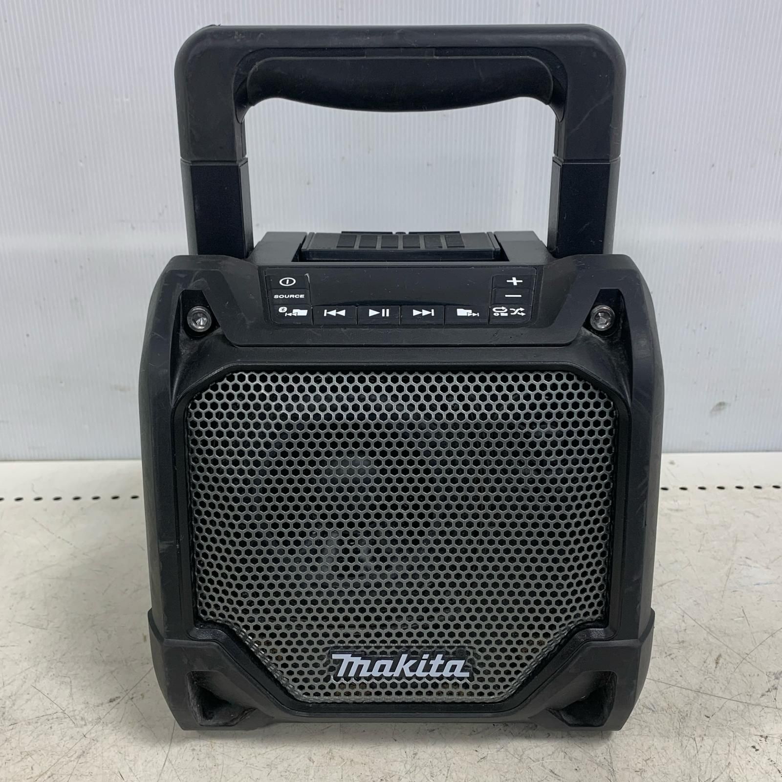 ♭♭MAKITA マキタ コードレススピーカー アダプターなし 本体のみ MR 202 ブラック