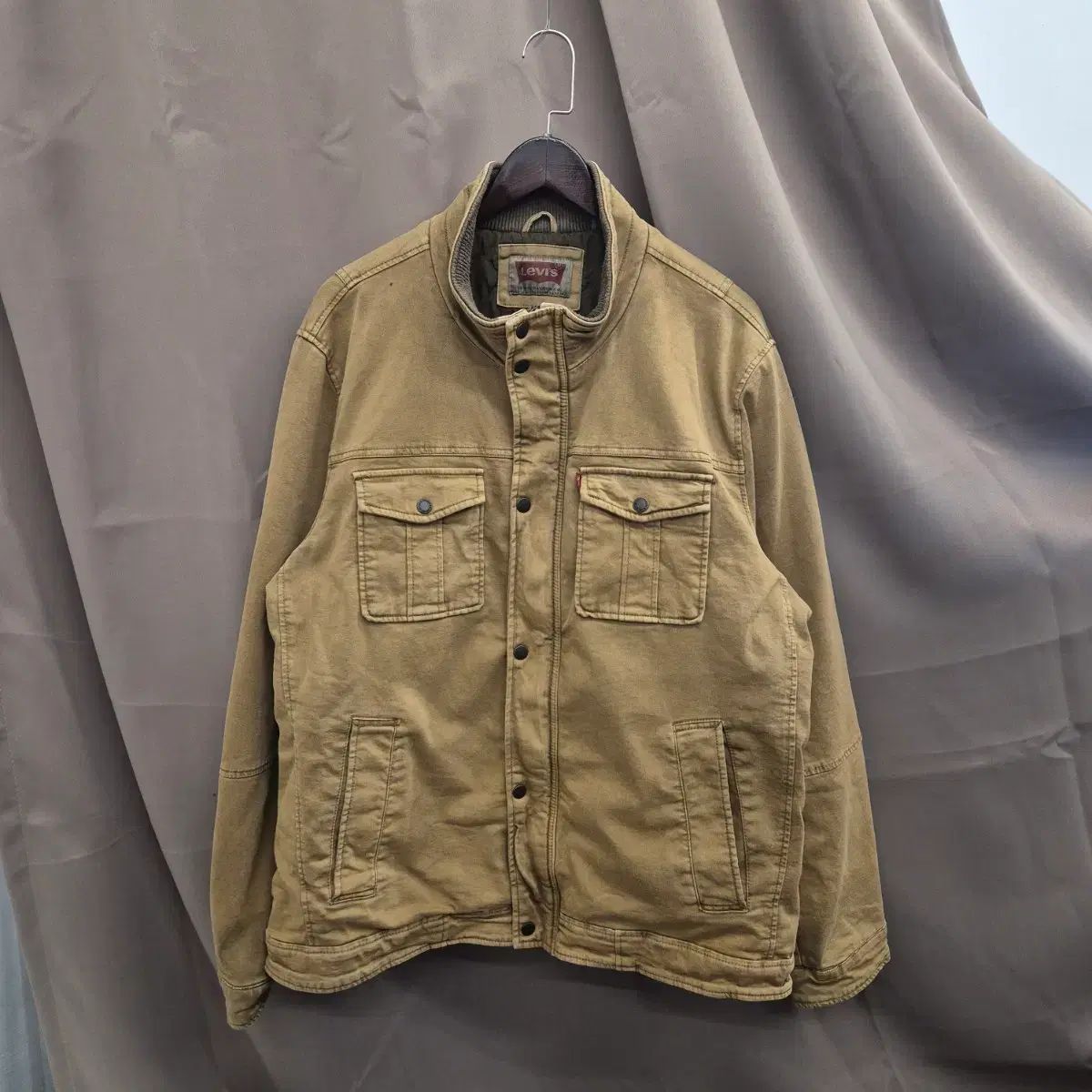 リーバイス クラシック マルチ ポケット キルティング トラッカー ジャケット XL