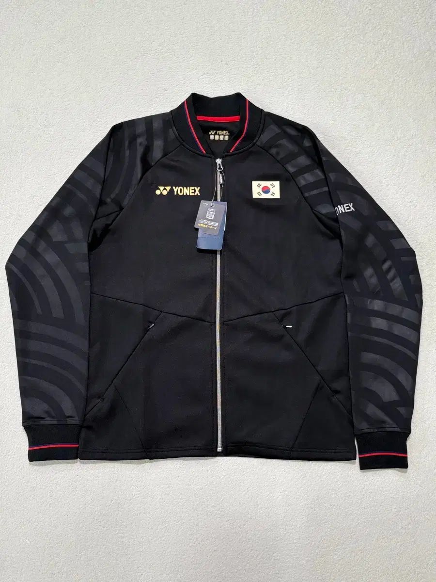 ヨネックス バドミントン 韓国国家代表 支給品 トレーナー ジップアップ ジャージ 100