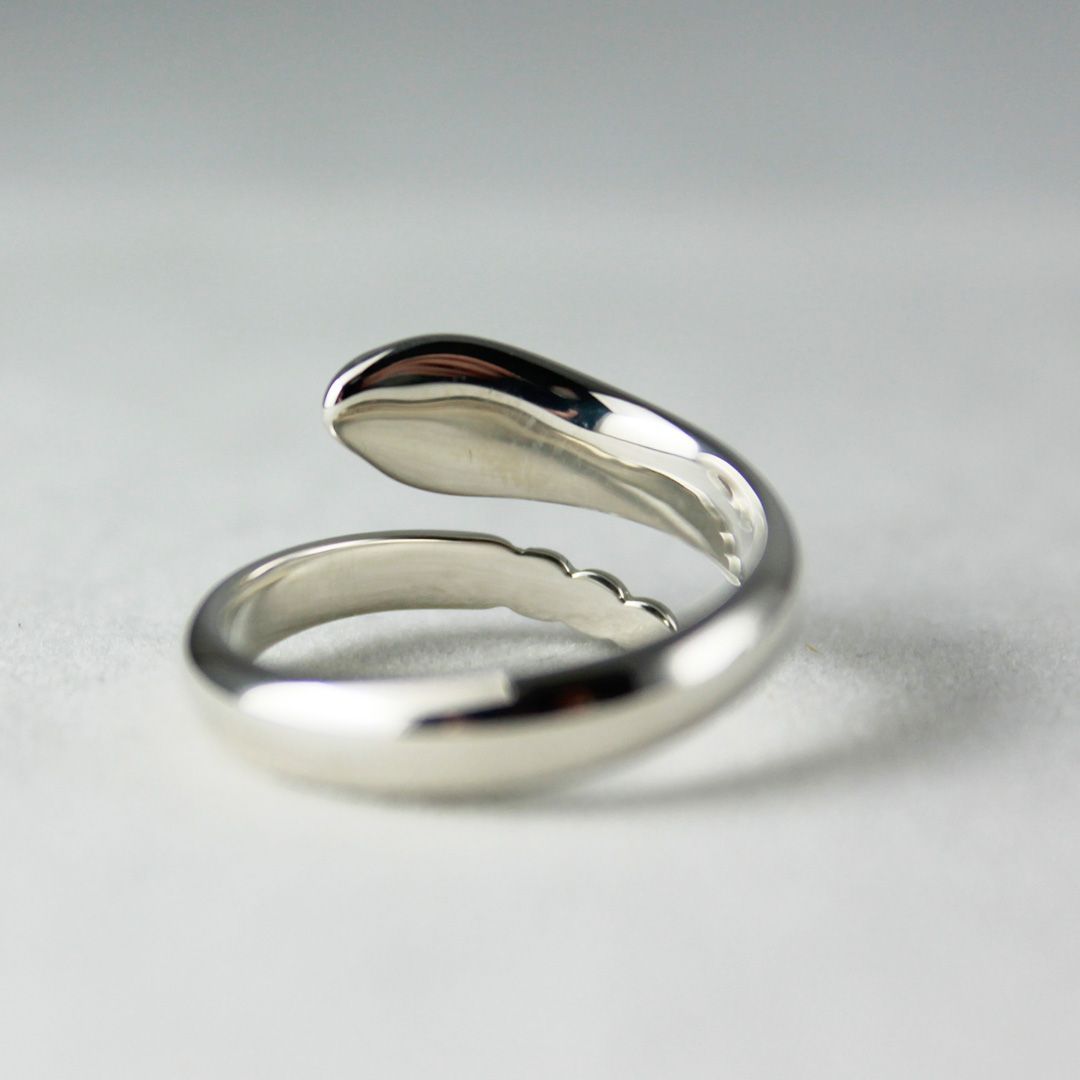 SA148 TIFFANY & Co. ティファニー スネークリング SV925 シルバー 4.0