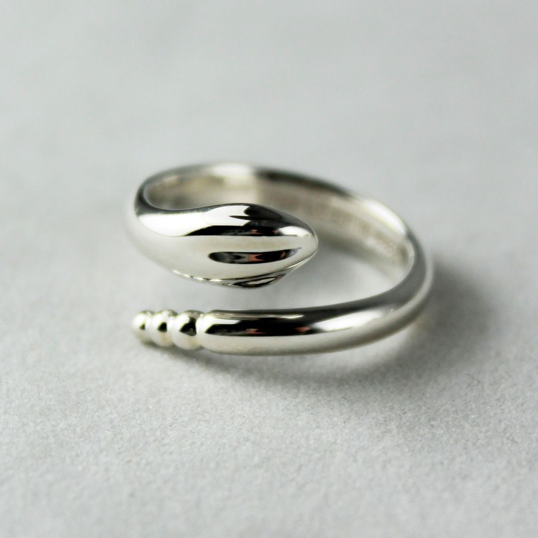 SA148 TIFFANY & Co. ティファニー スネークリング SV925 シルバー 4.0