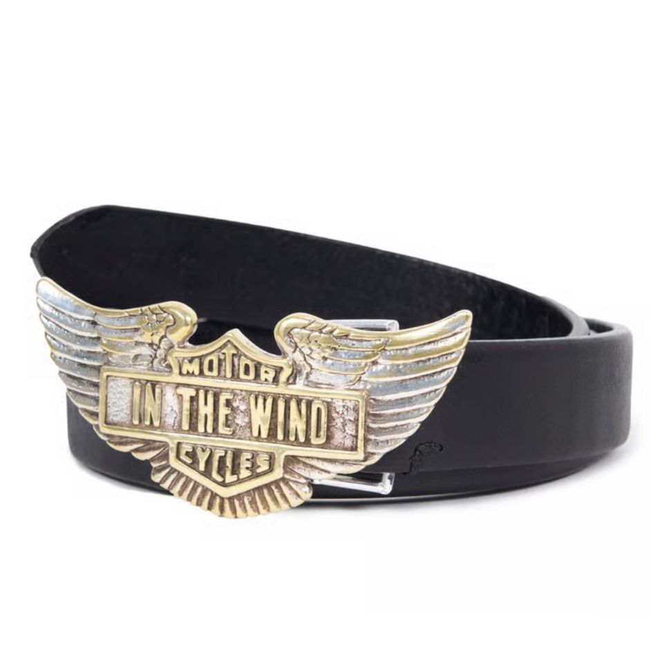 ♥ MASSES WING BUCKLE BELT サイト レザーベルト