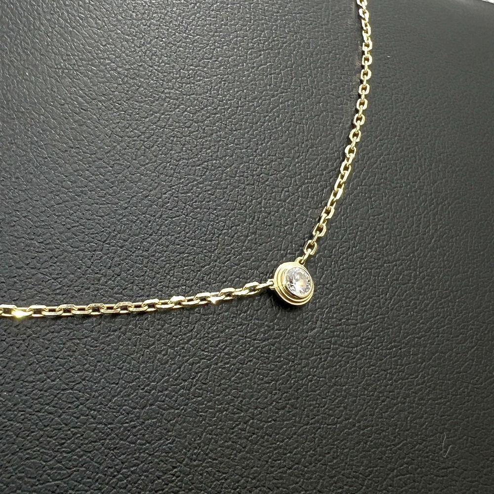 Cartier カルティエ ダムール ネックレス スモールモデル SM K18YG 18