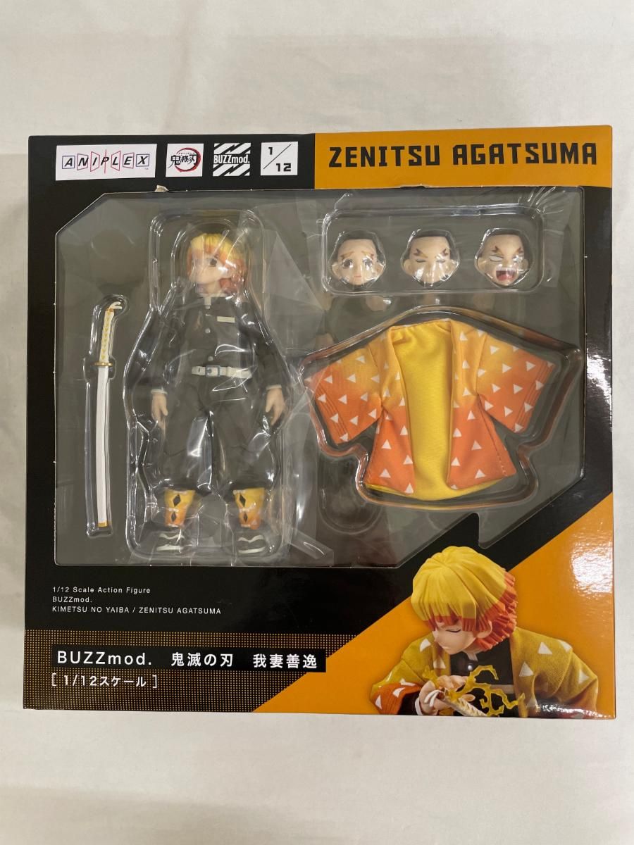 未開封】BUZZmod. 鬼滅の刃 我妻善逸 1/12 スケール フィギュア - メルカリ