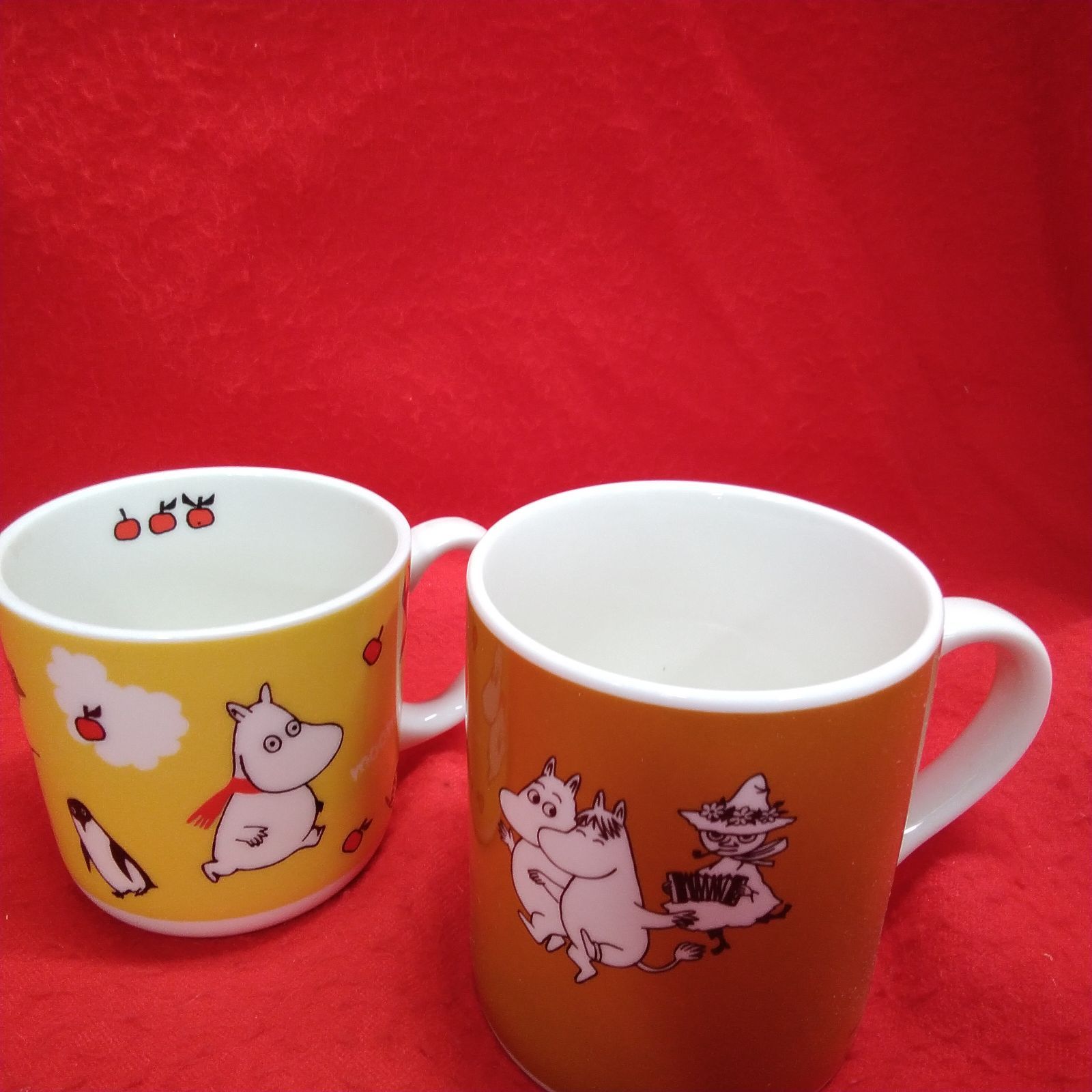 キャラクター食器 陶器製 マグカップ．湯呑み、平皿 10点セット 未使用