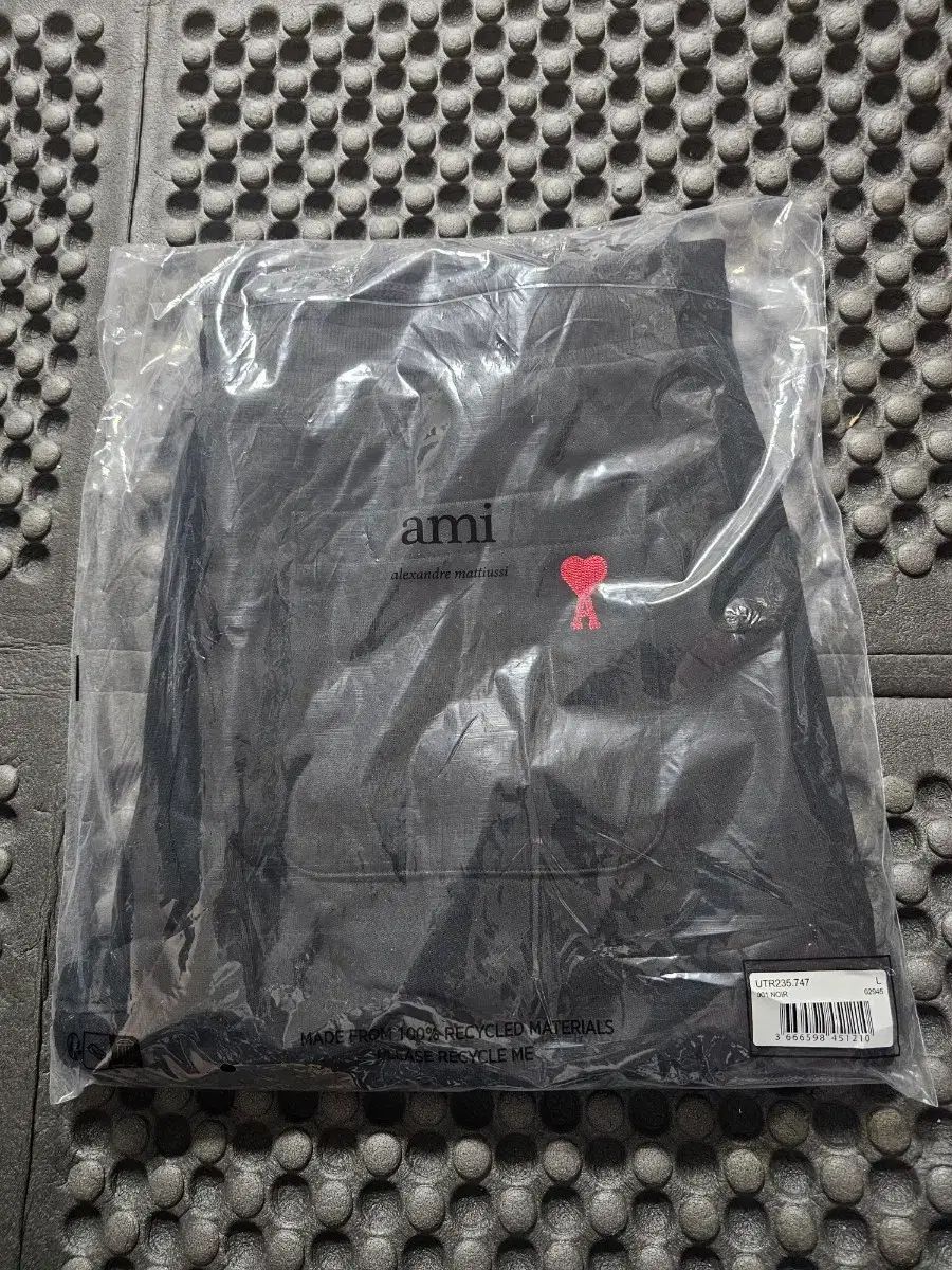 アミ スモール ハート ブラック ズボン L