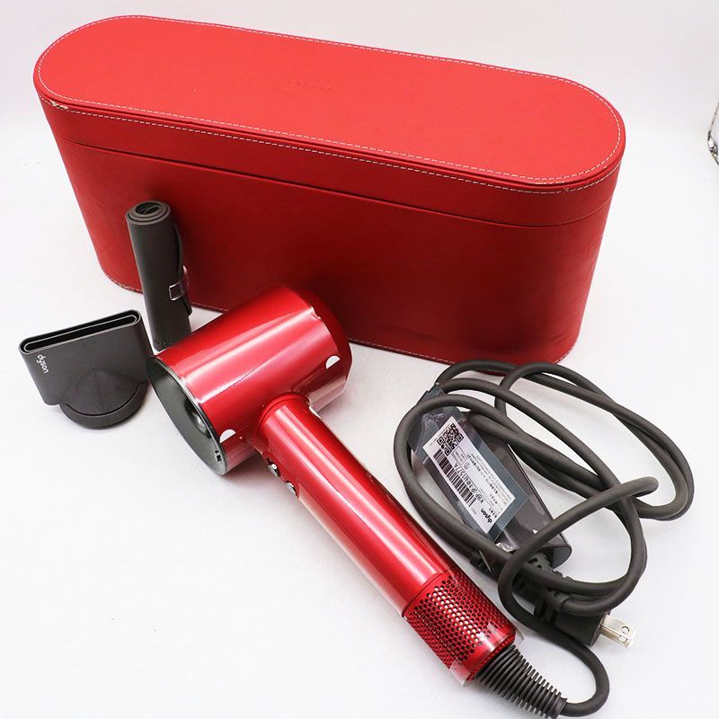 品 dyson ダイソン Supersonic Ionic HD 03 ヘアドライヤー ULF RRN レッド ニッケル ER 7 12 18