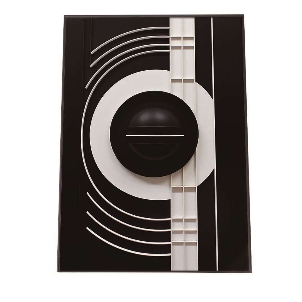 【B2サイズ（約51x73cm）】【lh-poster-1480】【フレーム付き】幾何学 アート ポスター インテリア 紙 什器 雑貨 小物 アーティスト