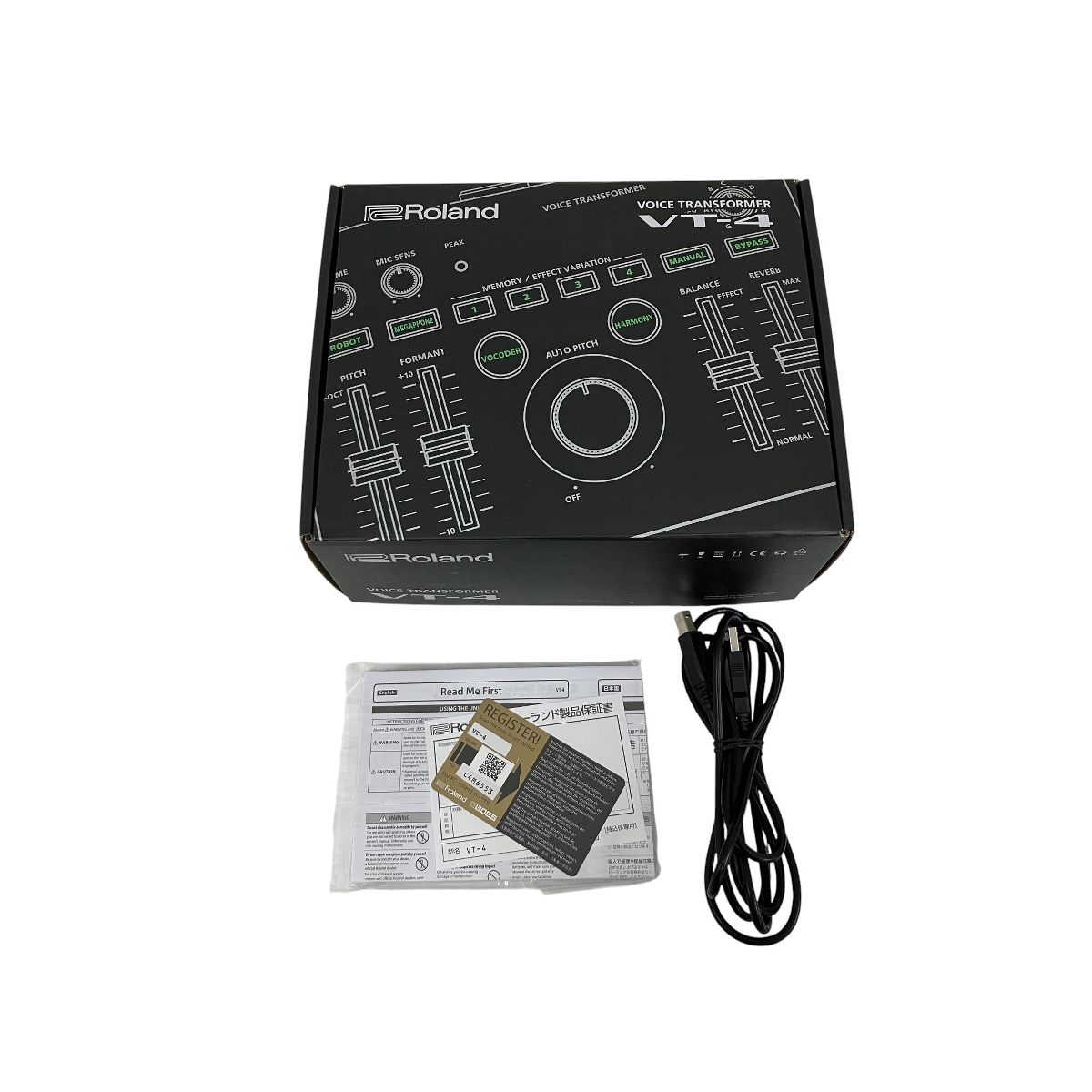 【中古】Roland VT-4 ボイストランスフォーマー Roland VT-4 ボイス トランスフォーマー Voice Transformer ライブ配信