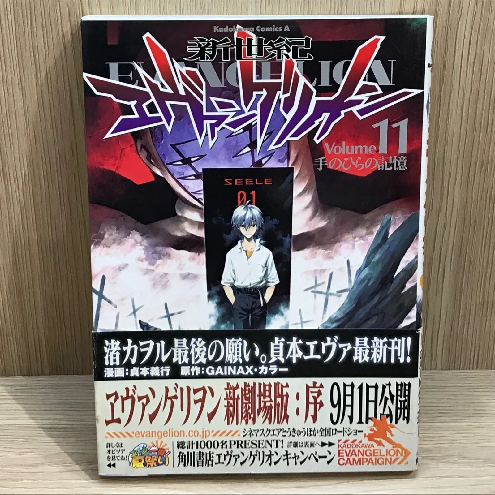 新世紀エヴァンゲリオン 11巻/【作者】貞本義行/GF-0225037447-YP