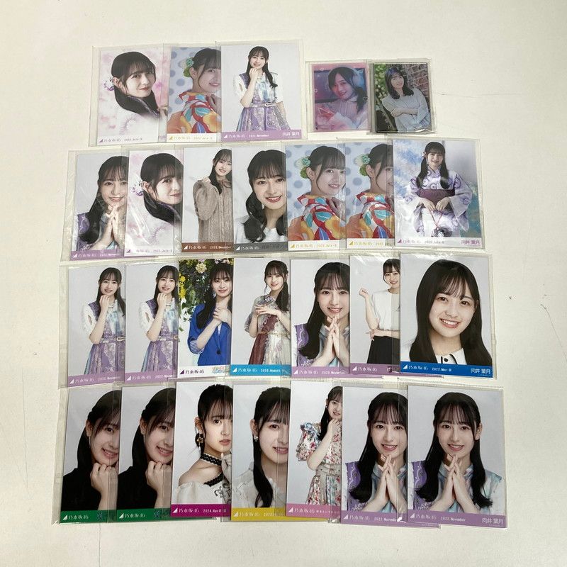 中古品】 乃木坂46 向井葉月 生写真 24枚 アクリルスタンド アクスタ