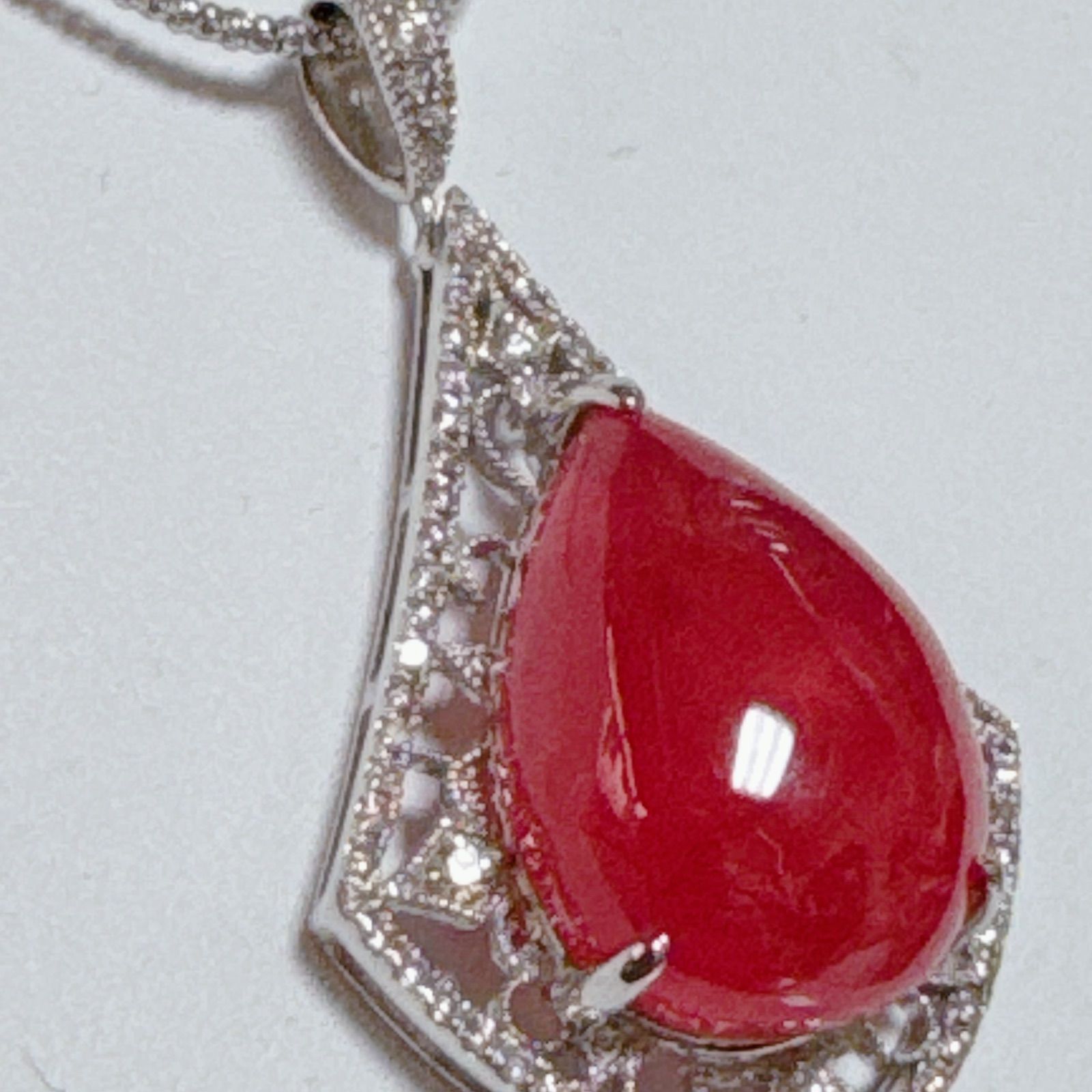 18 WGインカローズペンダントPT