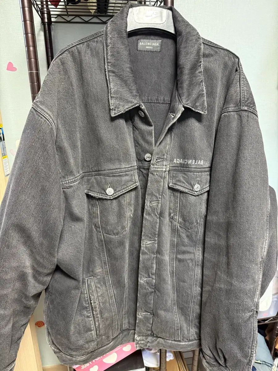 バレンシアガ ジャパニーズ パデッド デニムジャケット ミラー
