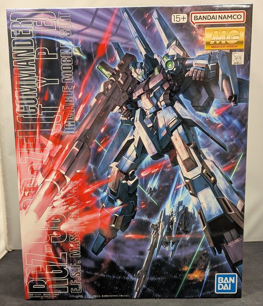 BANDAI SPIRITS MG 1 100 バンダイナムコ版 リゼル 隊長機 15表記 BANDAINAMCO版 バンナム版