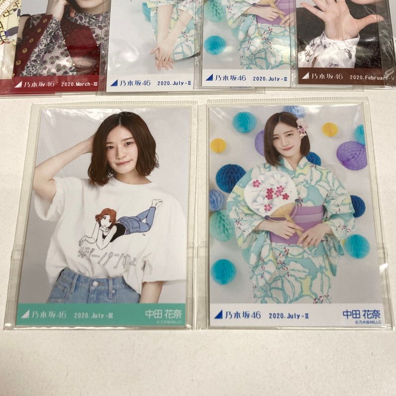 中古品】 乃木坂46 中田花奈 生写真 14枚 乃木坂 グッズ まとめ 【082