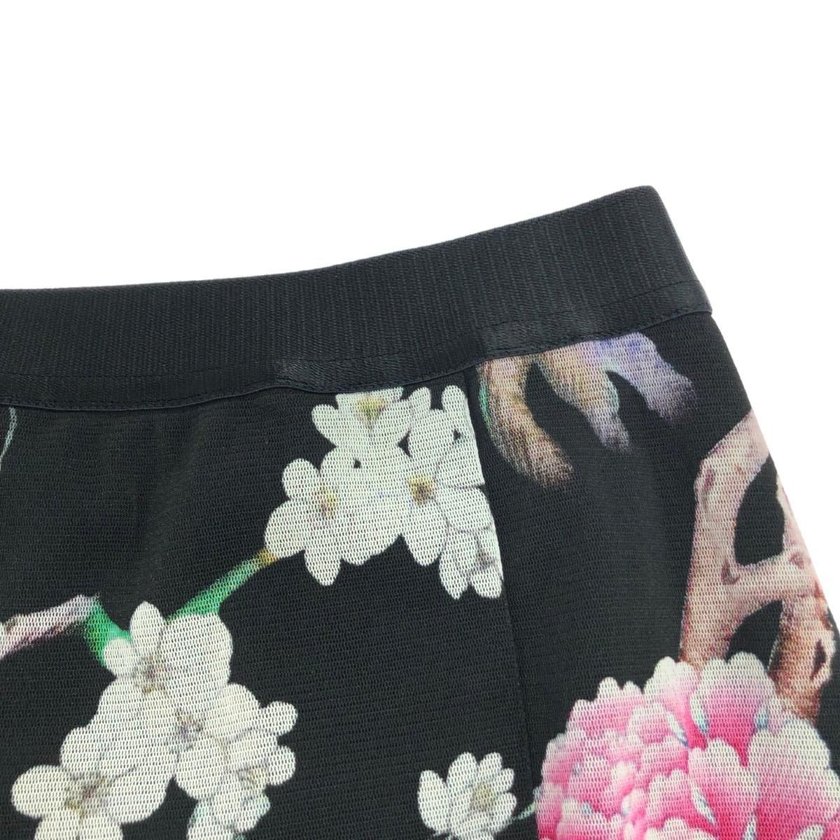 VIVIENNE TAM ヴィヴィアンタム パワーネットスカート サイズ:40 花柄