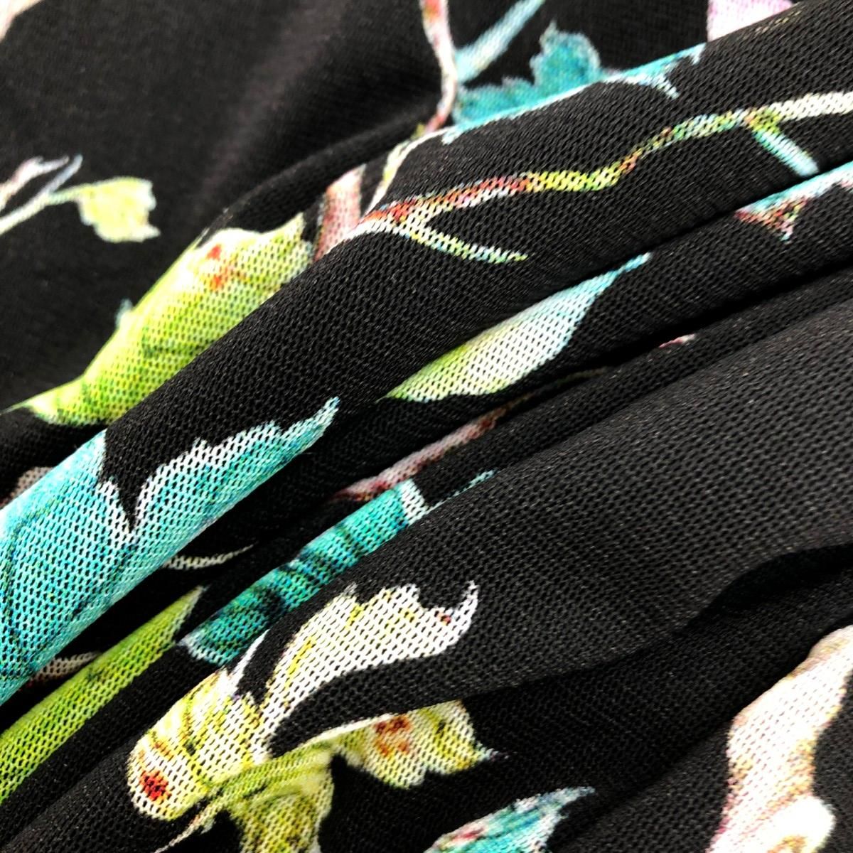 VIVIENNE TAM ヴィヴィアンタム パワーネットスカート サイズ:40 花柄