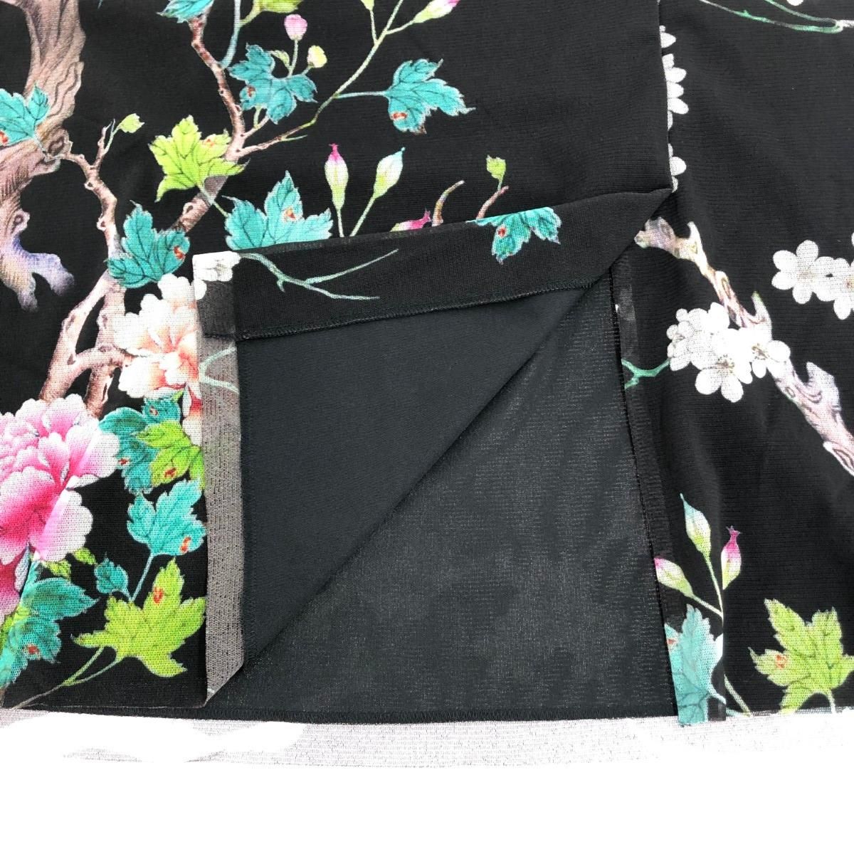 VIVIENNE TAM ヴィヴィアンタム パワーネットスカート サイズ:40 花柄