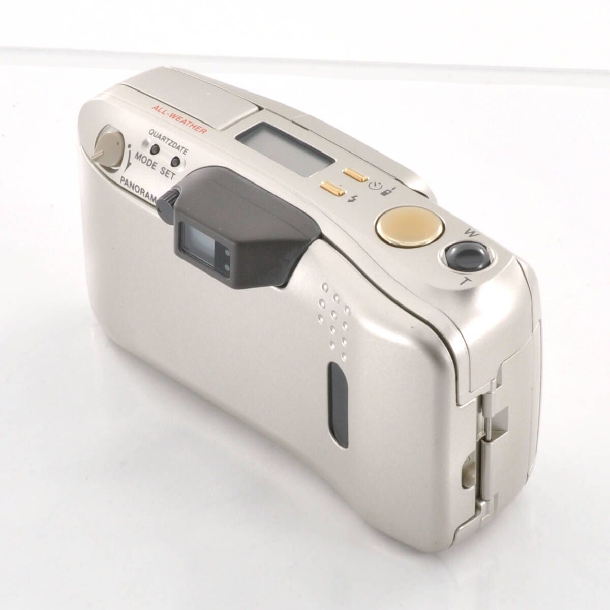 オリンパス】OLYMPUS μ Zoom 140 VF ゴールド + 専用ケース #P188