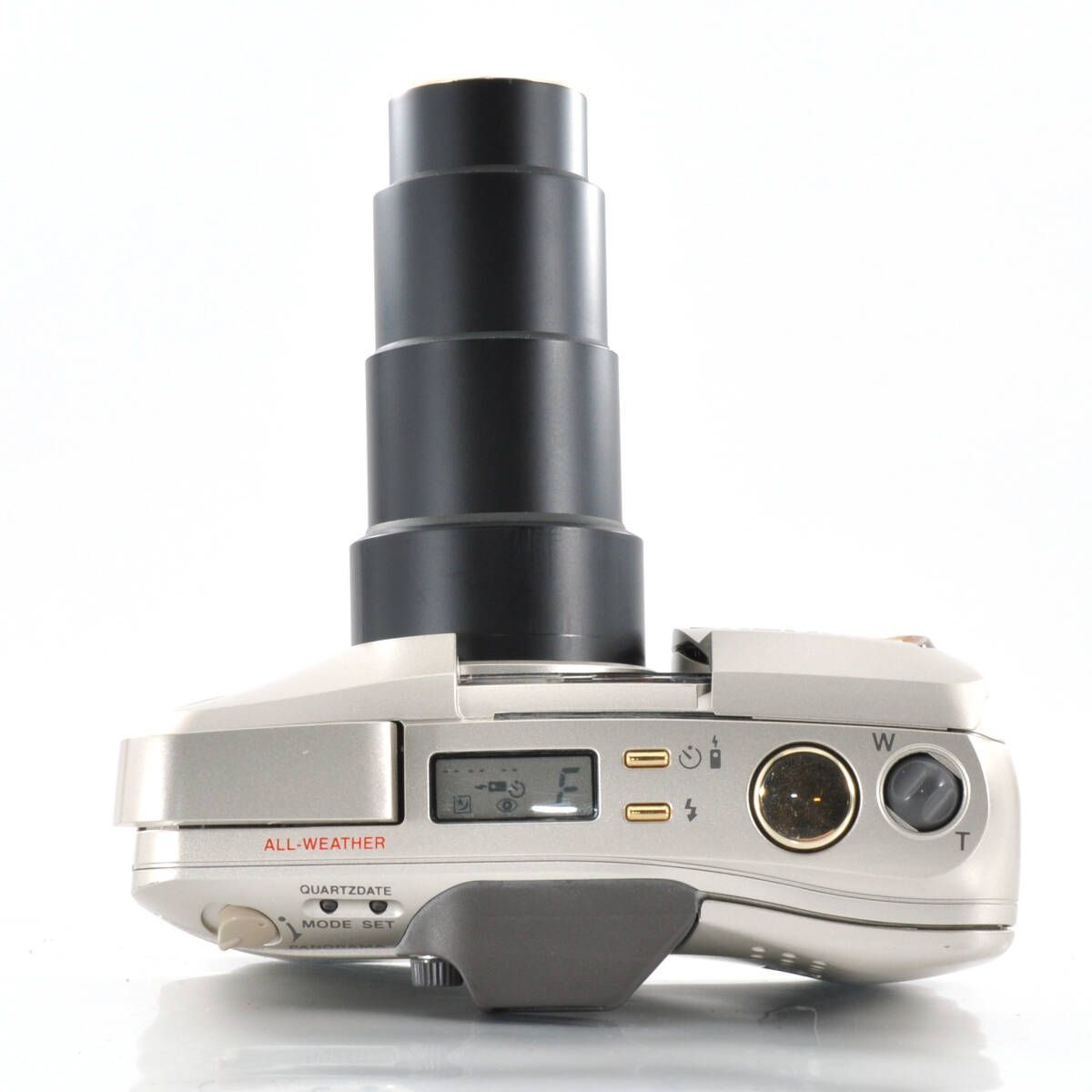 オリンパス】OLYMPUS μ Zoom 140 VF ゴールド + 専用ケース #P188