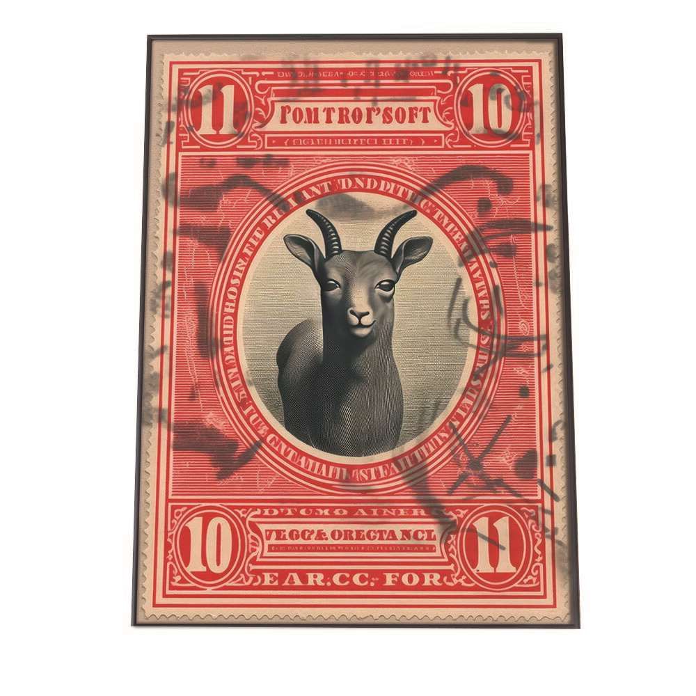 B1サイズ（約73x103cm）】【lh-poster-1522】【フレーム付き】切手風