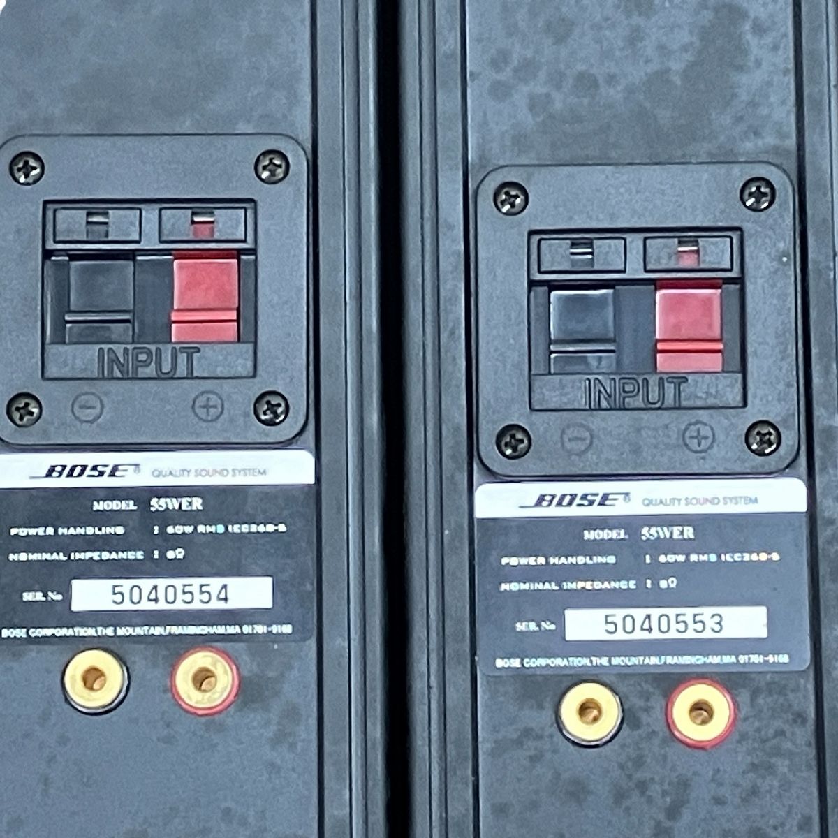 BOSE 55WER ボーズ トールボーイ型 ペア スピーカー オーディオ機器