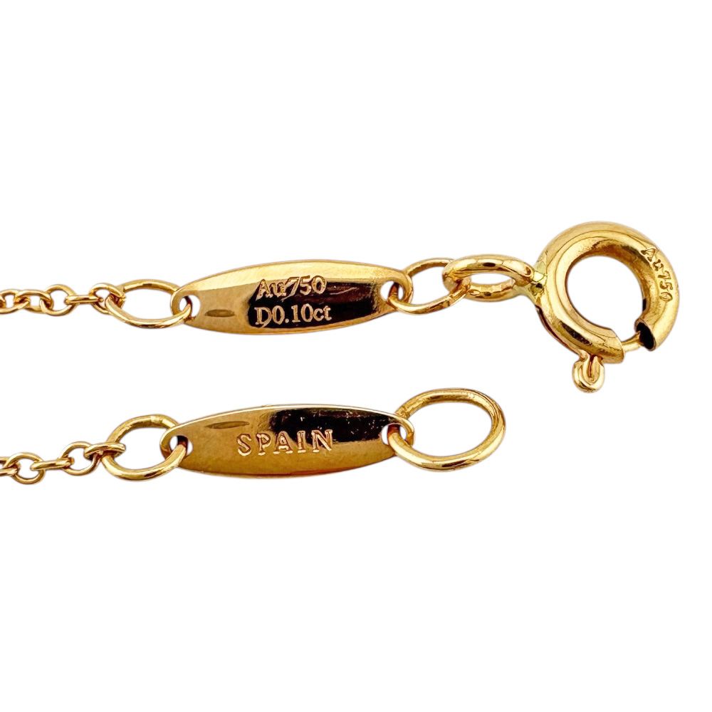 ティファニー バイザヤード ネックレス 18金 K18ピンクゴールド