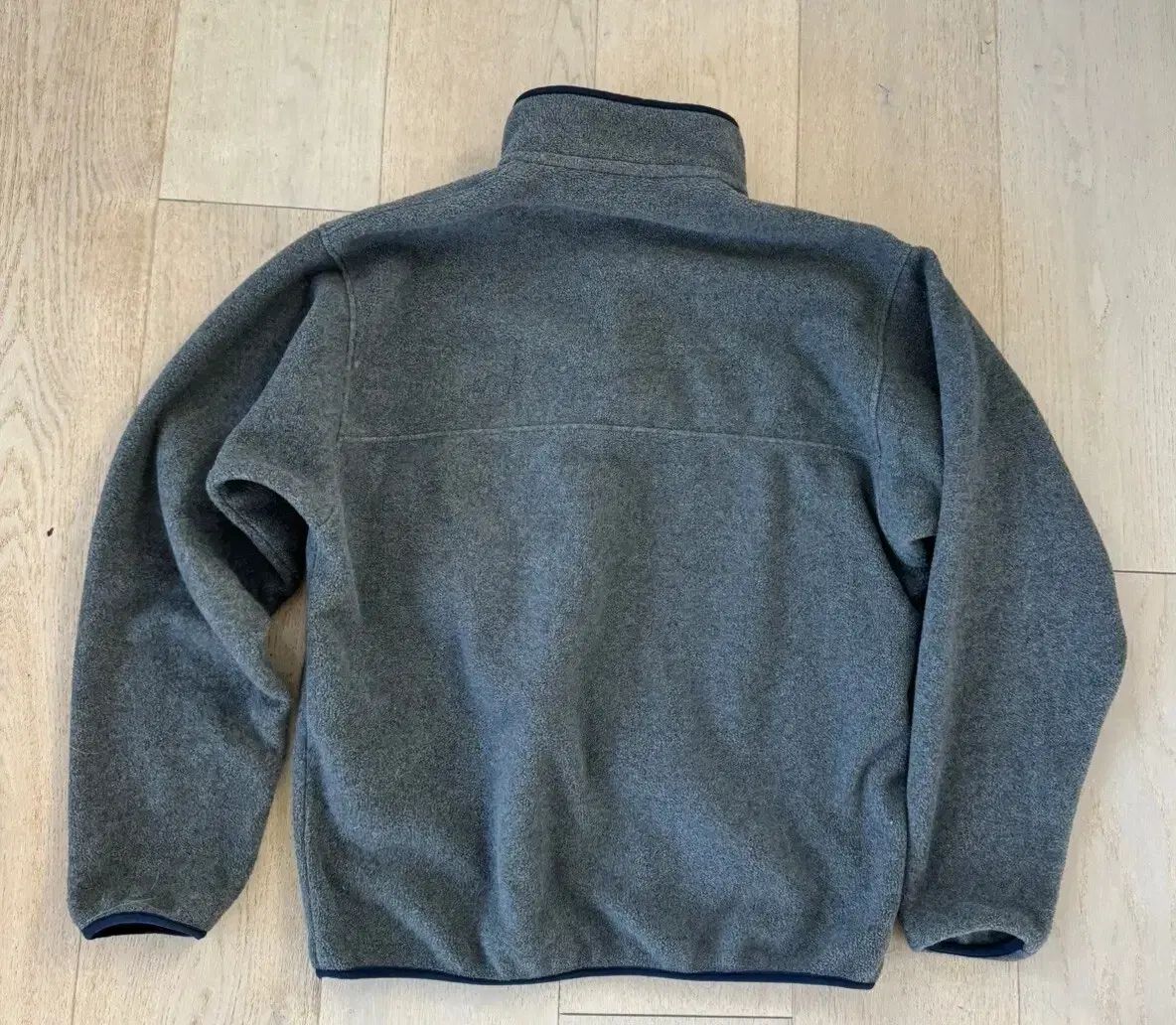 10 s パタゴニア シンチラ スナップ-T グレー|ネイビー ニカラグア