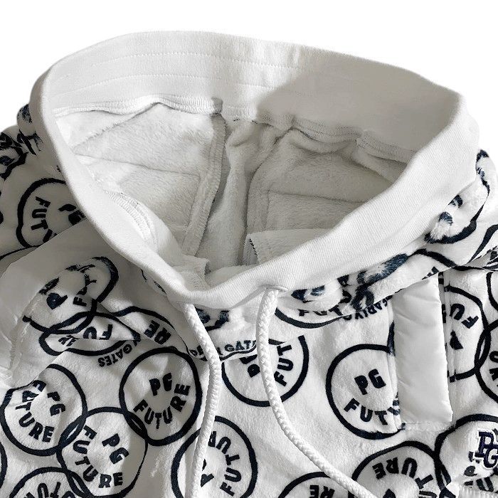 パーリーゲイツ ゴルフ 日本製 FUTURE NICO ベロアボンバー 起毛